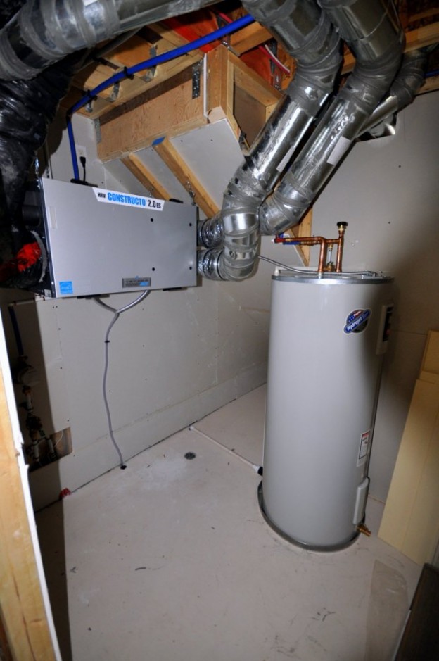 air exchanger Parsons Family Homes